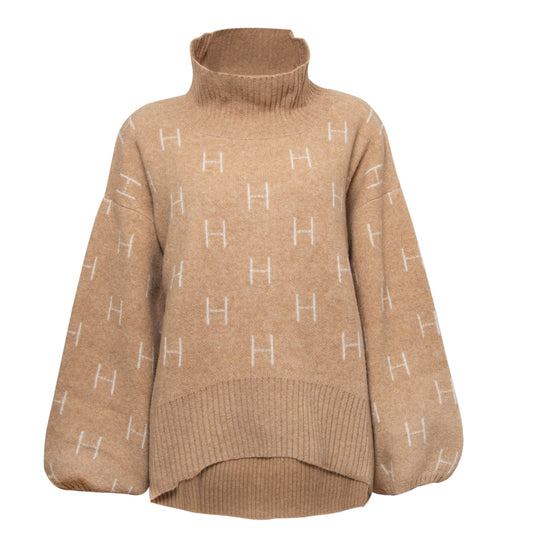 HÉST Beige Fam Sweater