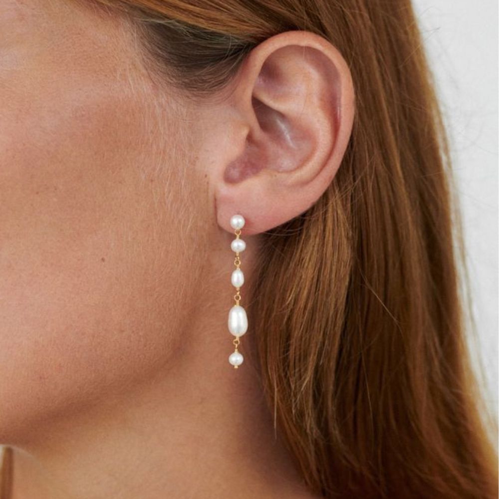 Pernille Corydon White Dreams Earring