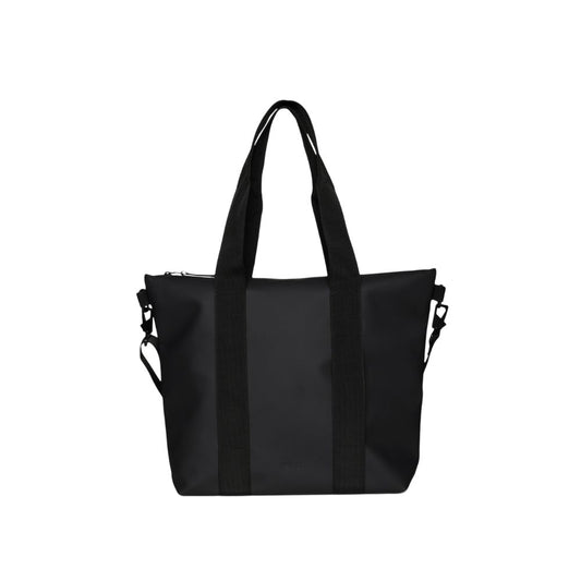 Rains Black Tote Bag Mini