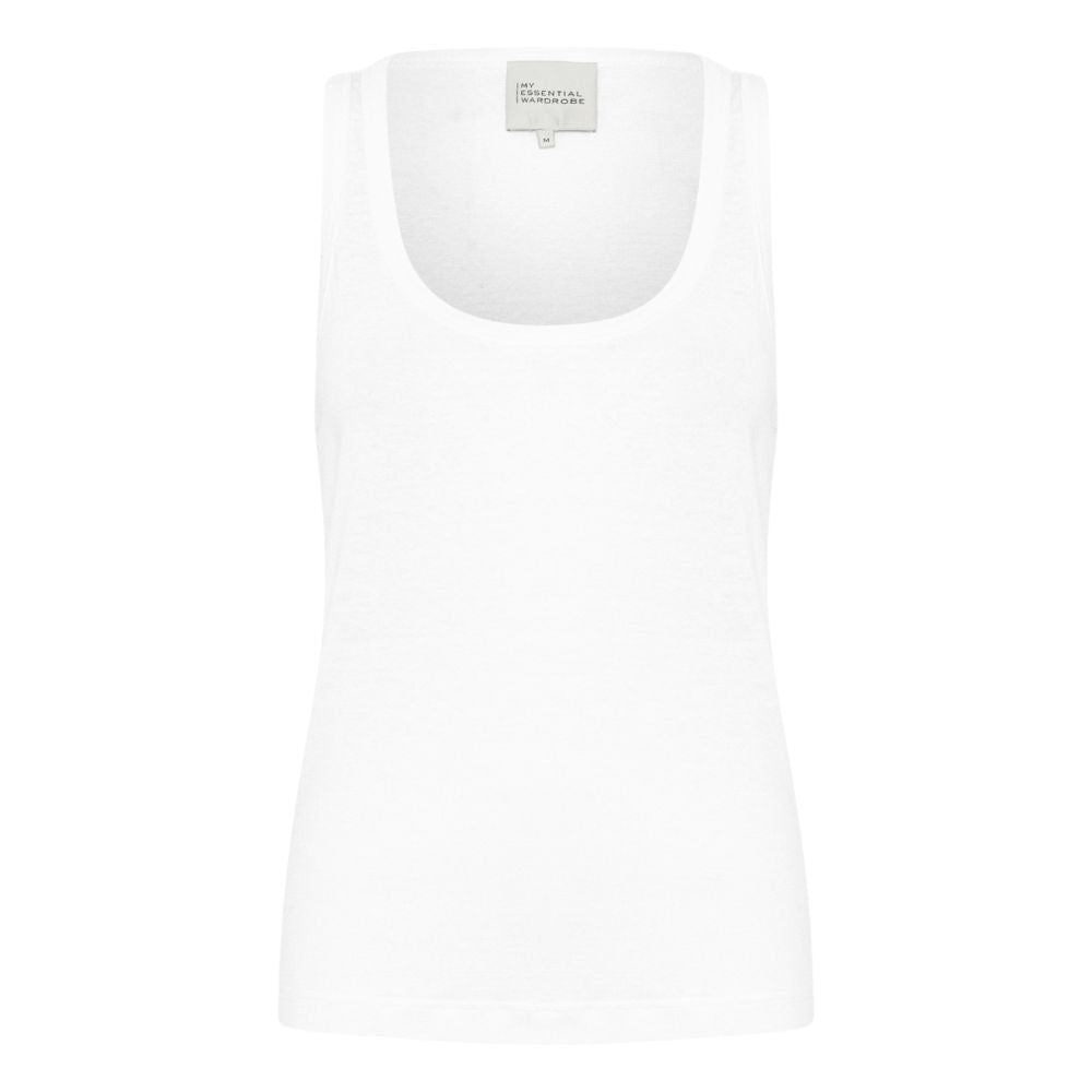 My Essential Wardrobe Bright White Lisa Top