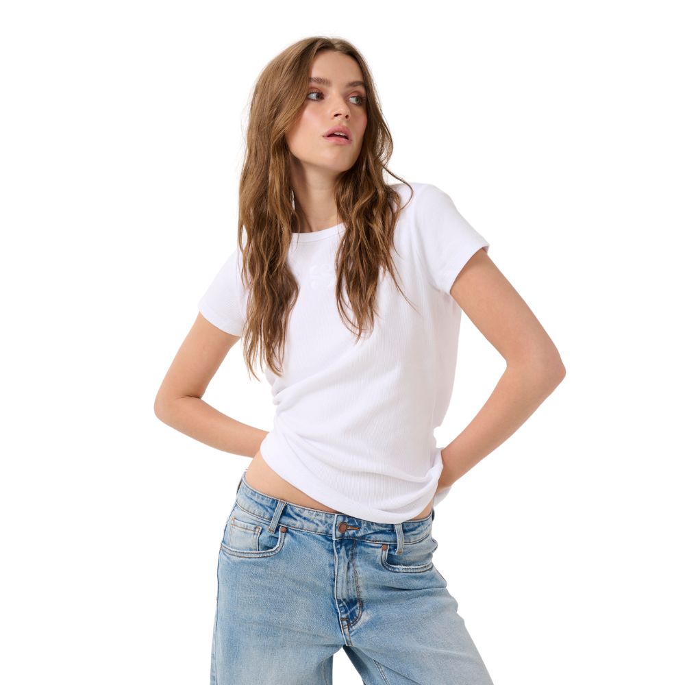 My Essential Wardrobe Bright White Mandy Tee