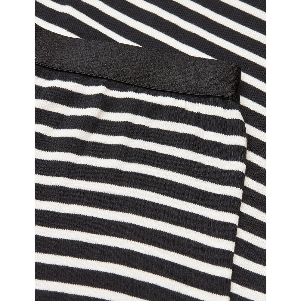 Mads Nørgaard Black/White Stripe Veran Pants