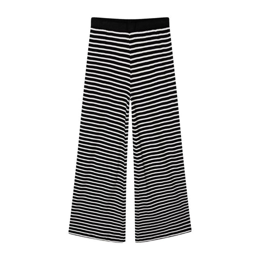 Mads Nørgaard Black/White Stripe Veran Pants