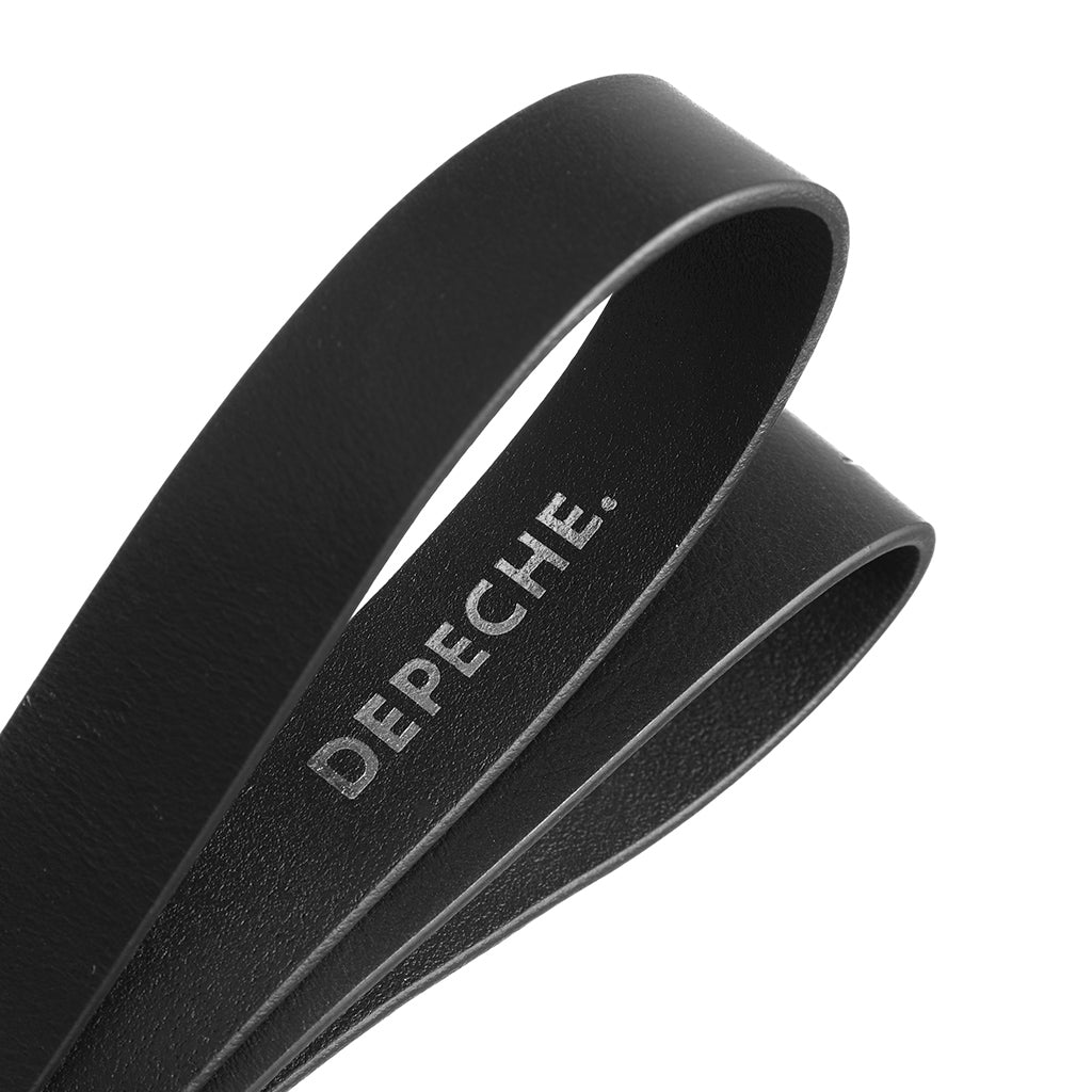 Depeche Black Narrow Belt