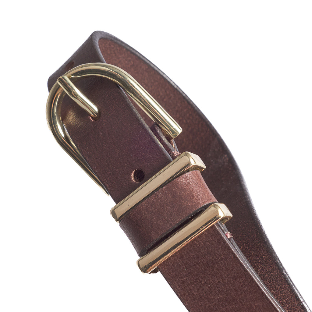 Depeche Brown Buffalo Jeans Belt