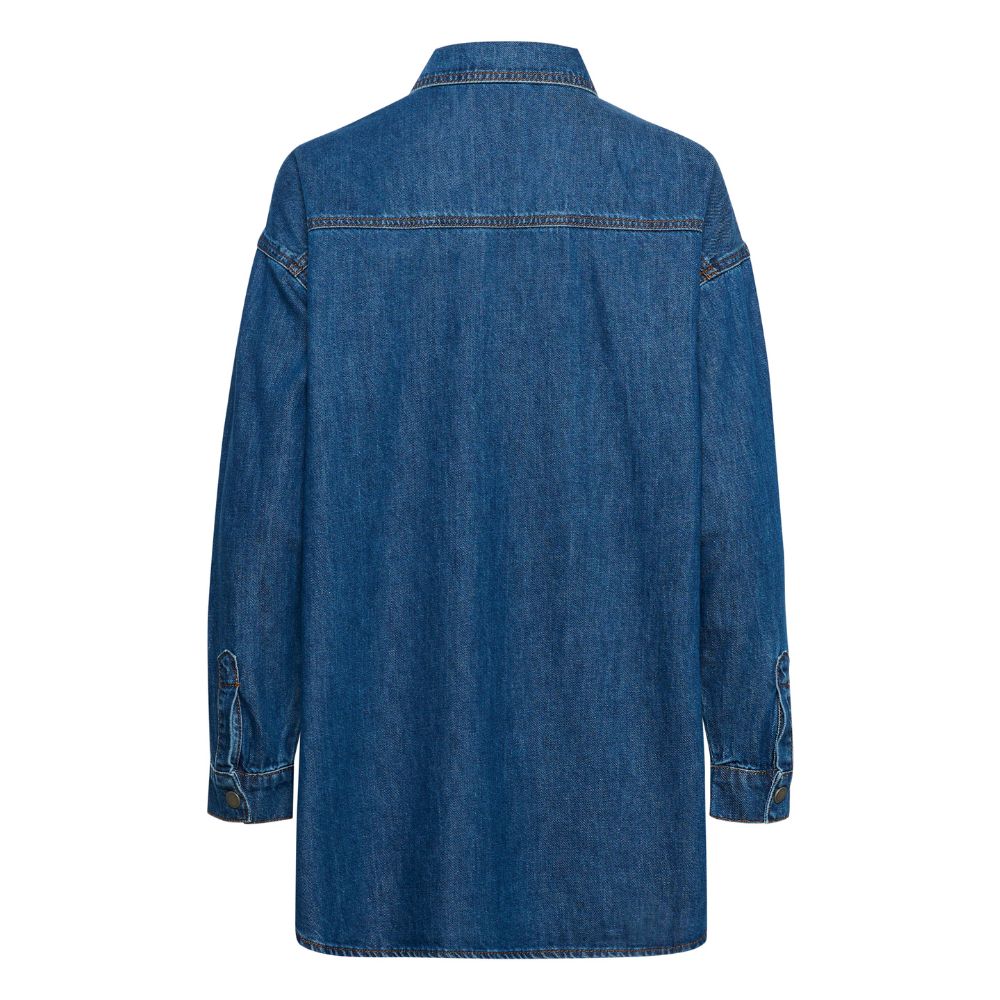 My Essential Wardrobe Medium Blue Hilma Shirt