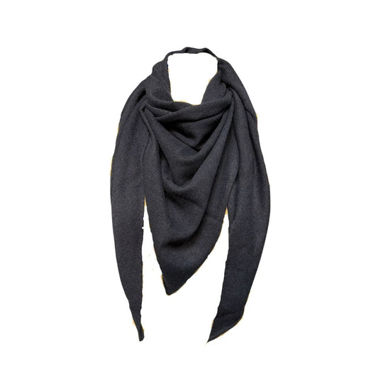 Rosas Navy Triangle Scarf