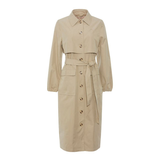 Rue De Femme Sand Trench Coat