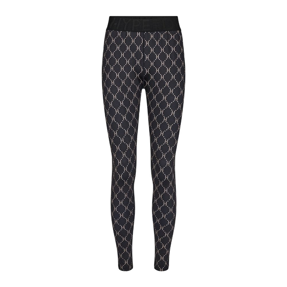 Hype The Detail Black Printed Legging