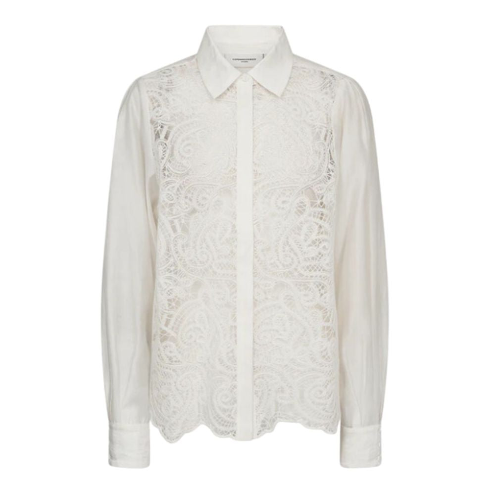 Copenhagen Muse White Lace Molly Shirt