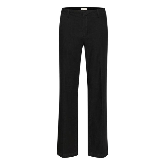 My Essential Wardrobe Black Wash The Lara Pant