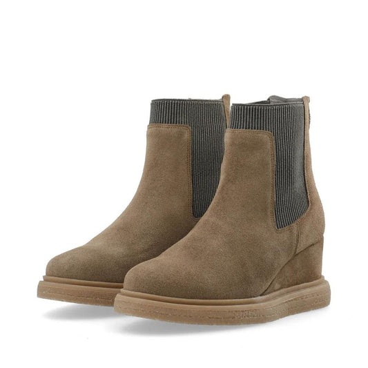 Cashott Brown Casanja Chelsea Boot