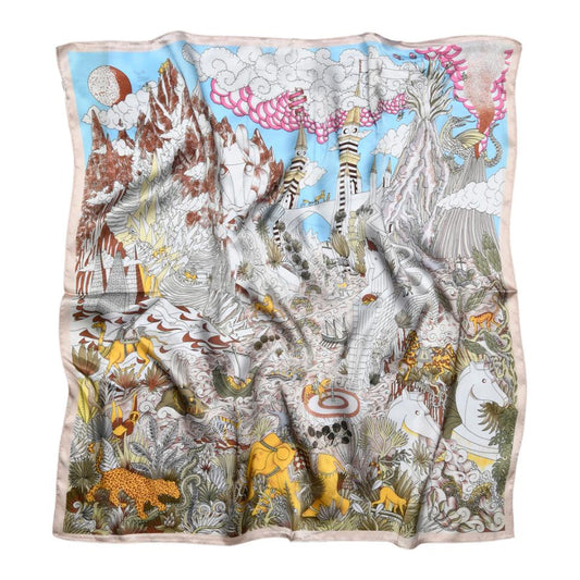 MP Cherry Blossom Alexa Silk Scarf