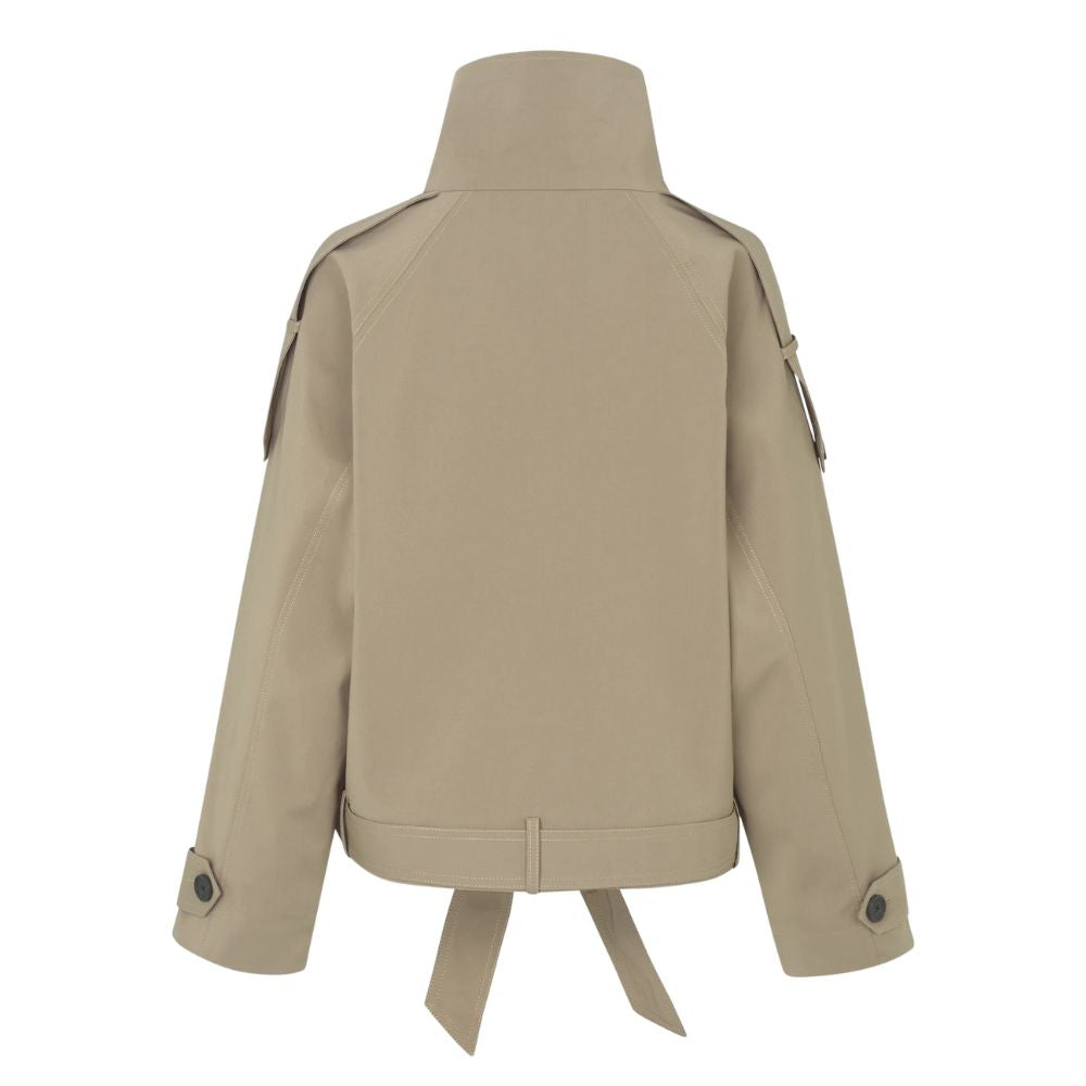 Second Female Beige Toga Jacket