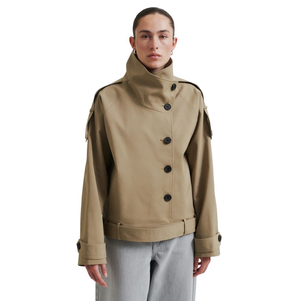 Second Female Beige Toga Jacket