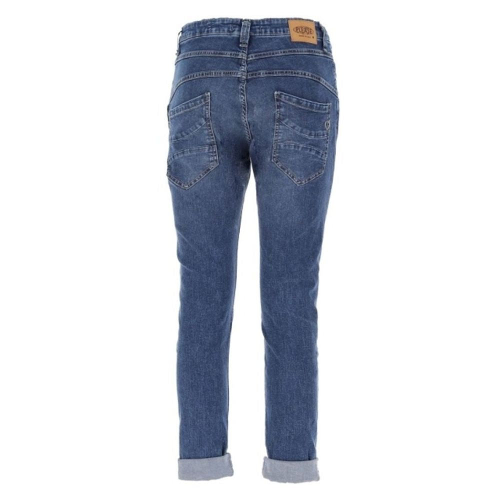 Please Blue Denim 3 knap jeans