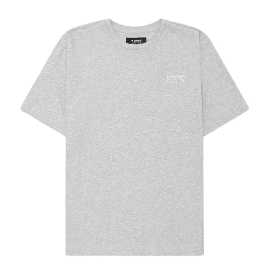 7 DAYS ACTIVE Grey Fitted Tee