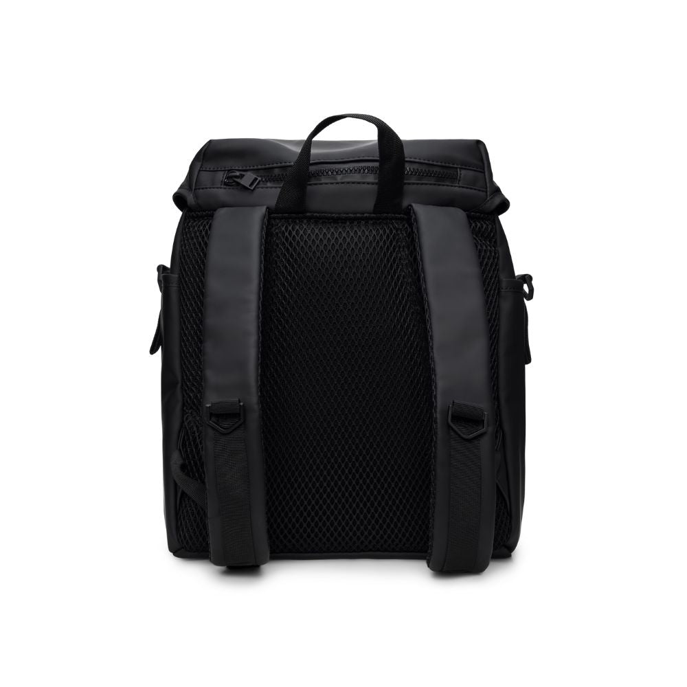 Rains Black Valera Bucket Backpack