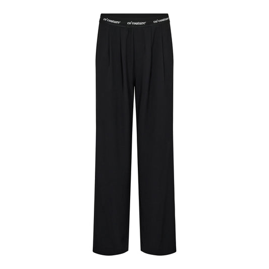 Co´Couture Black Amina Logo Pant