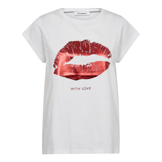 Co´Couture White Flame The Kiss Tee