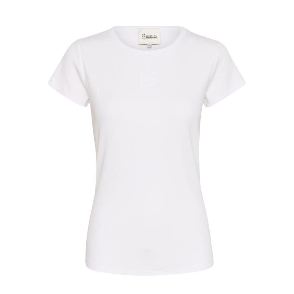 My Essential Wardrobe Bright White Mandy Tee