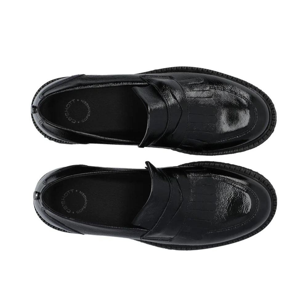 Cashott Sort Lak Loafer