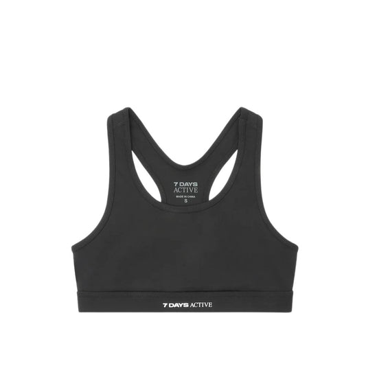 7 DAYS ACTIVE Black Signature Bra