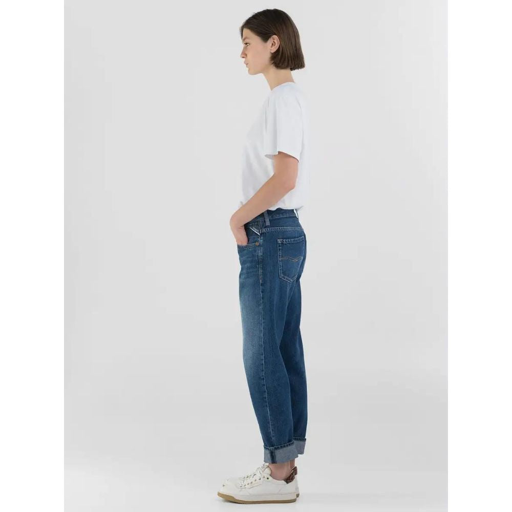 Replay Blue Marty Slim Boyfit Jeans