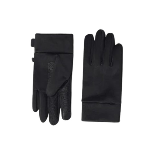 Rains Black Hardface Fleece Gloves