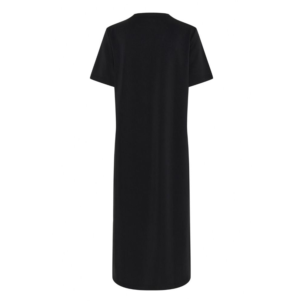 My Essential Wardrobe Black Helle R-Neck Long Dress