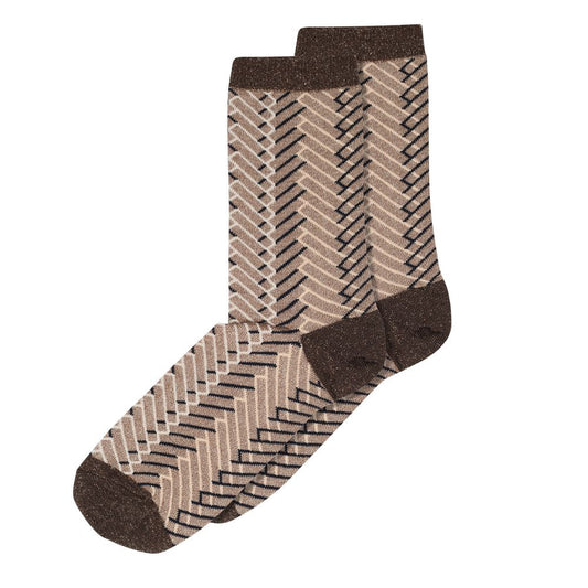 MP Brown Sienna Alice Socks