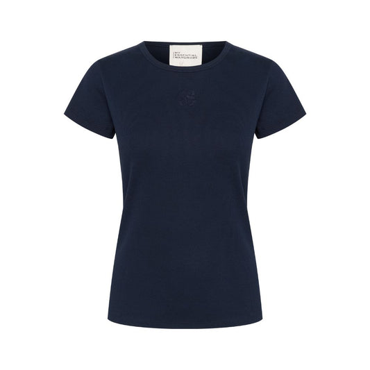 My Essential Wardrobe Dark Blue Mandy Tee