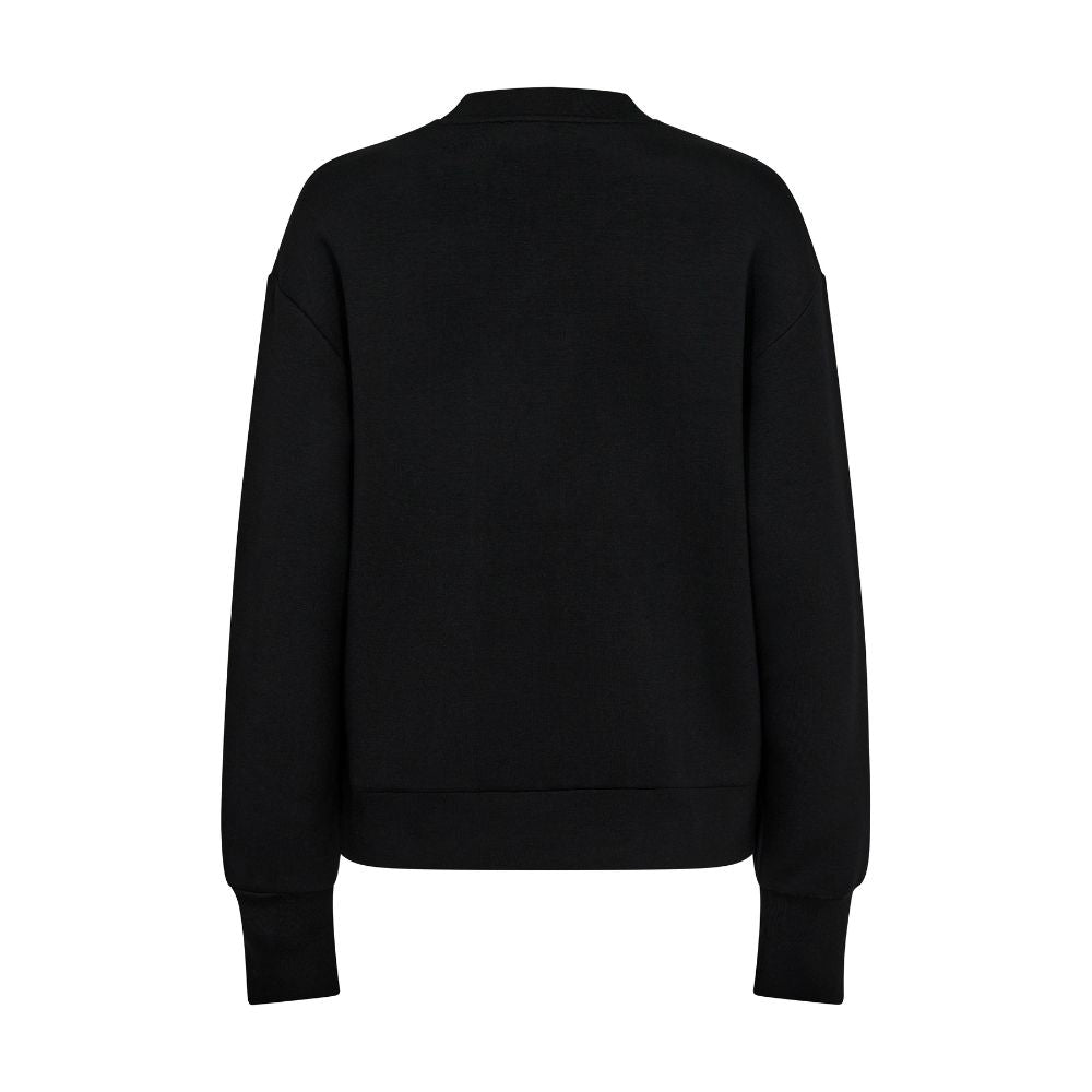 Mos Mosh Black Dakota Glam Sweatshirt