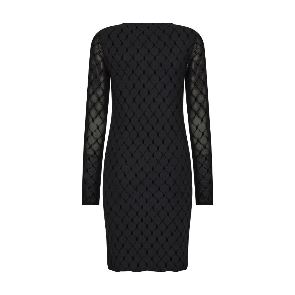 Hype The Detail Black Mesh Dress