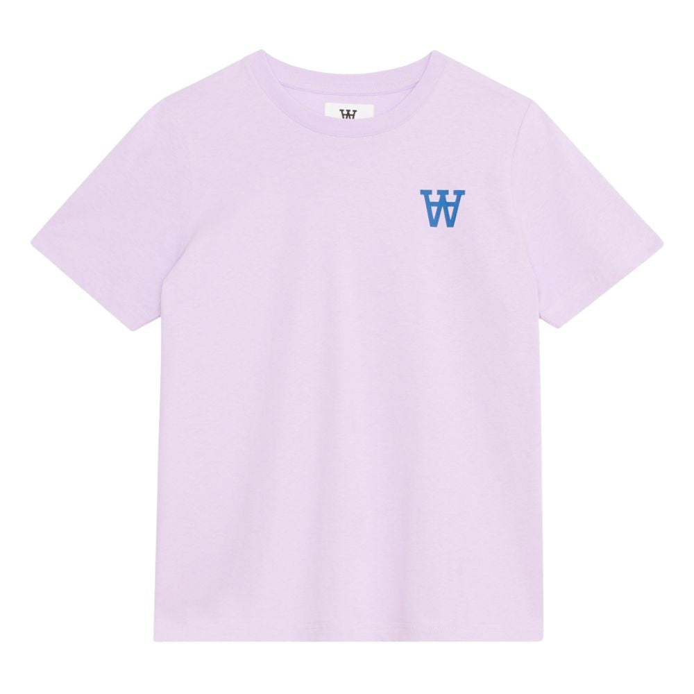 Wood Wood La Lilac Mia AA Logo T-Shirt