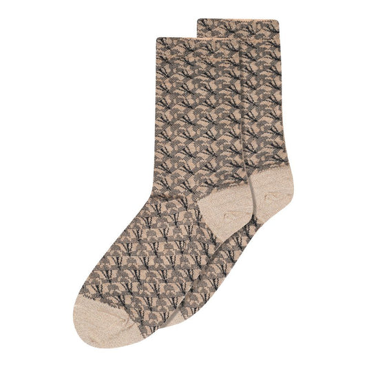 MP Beige Evelyn Socks