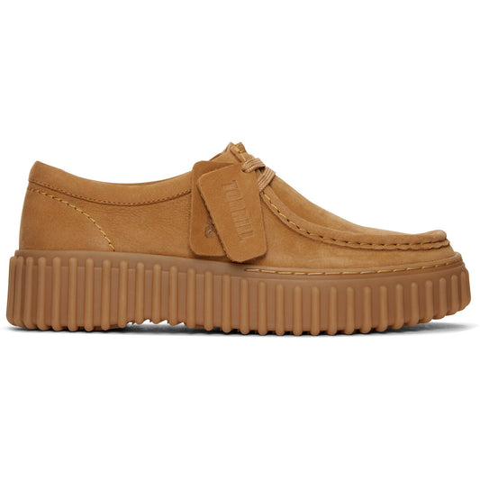 Clarks Light Tan Torhill Bee Sko