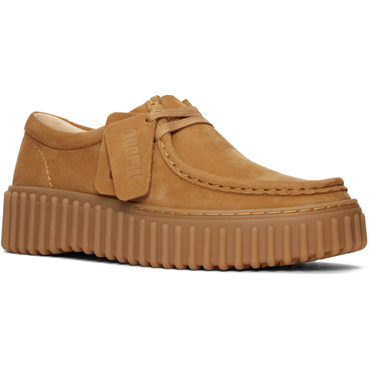 Clarks Light Tan Torhill Bee Sko