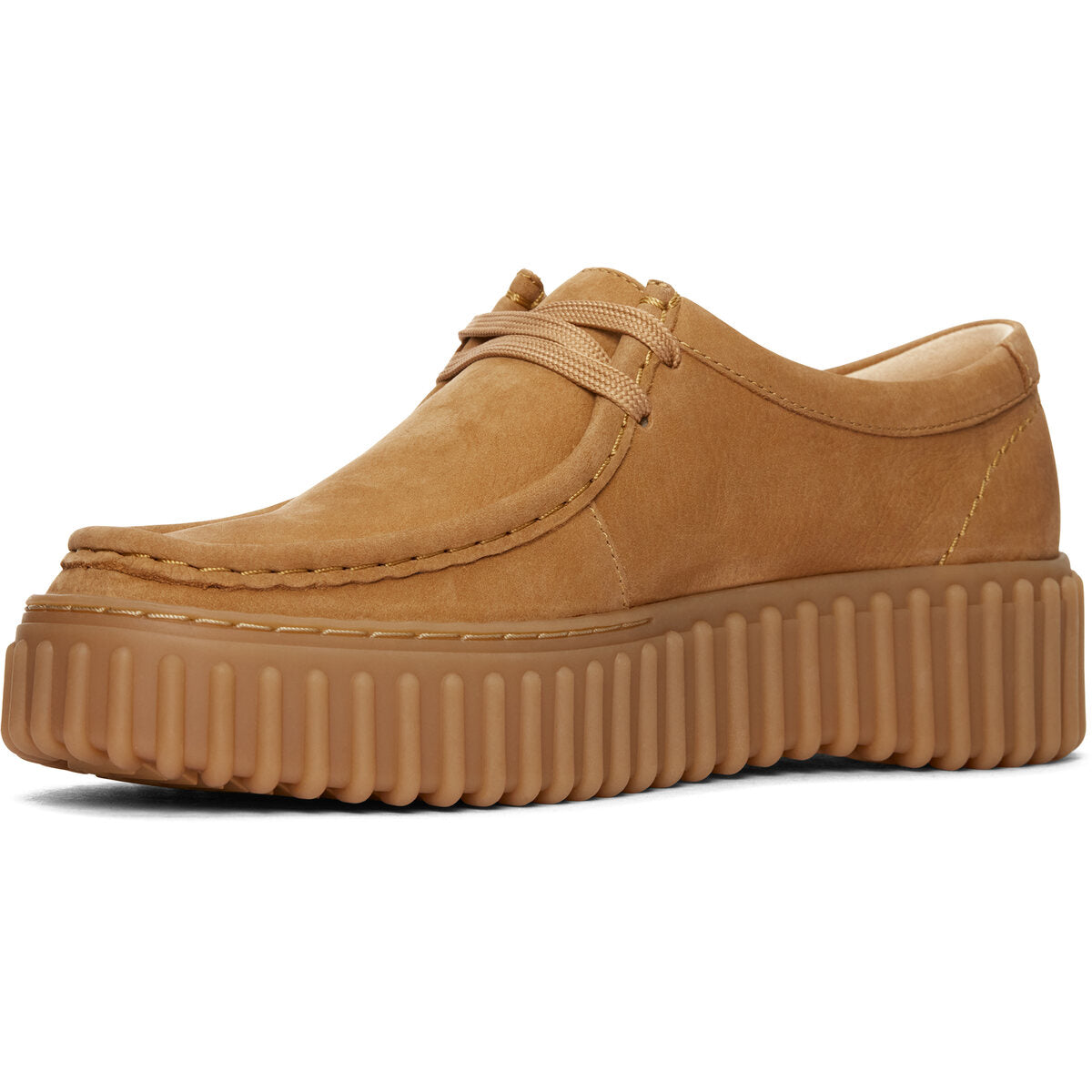 Clarks Light Tan Torhill Bee Sko