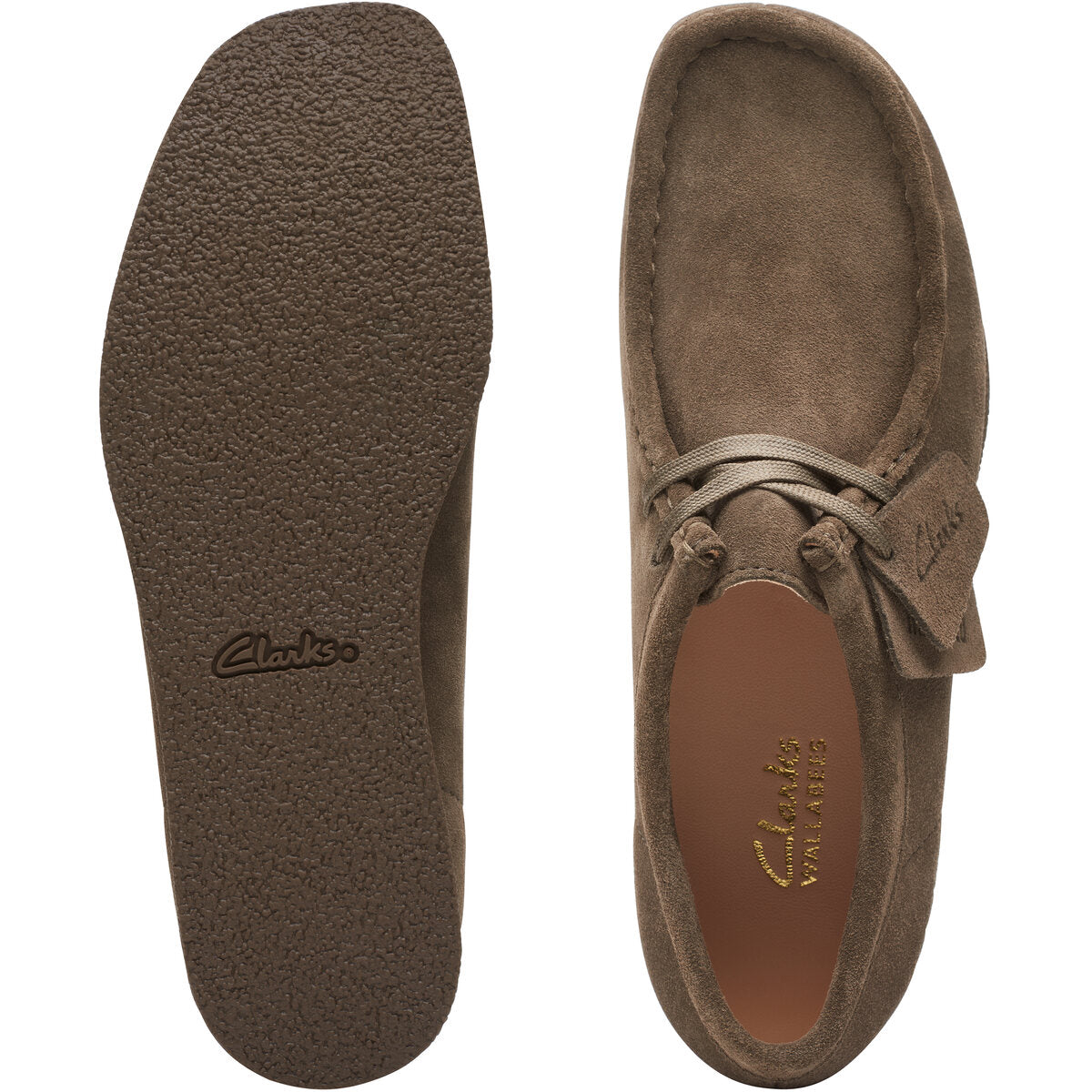 Clarks Oliven Wallabee Sko