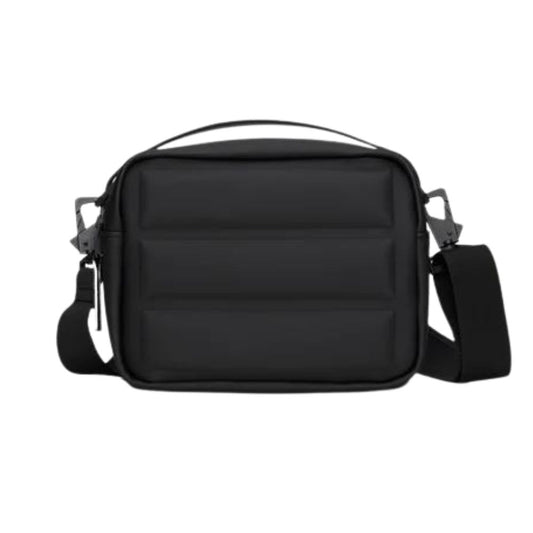 Rains Black Shield Box Bag