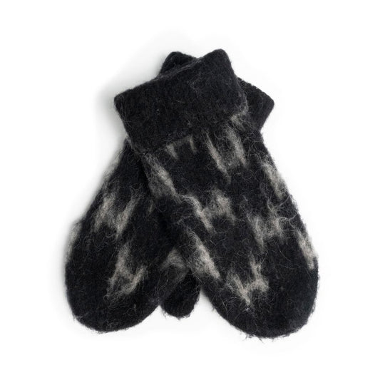 HÈST Black Asta Mittens