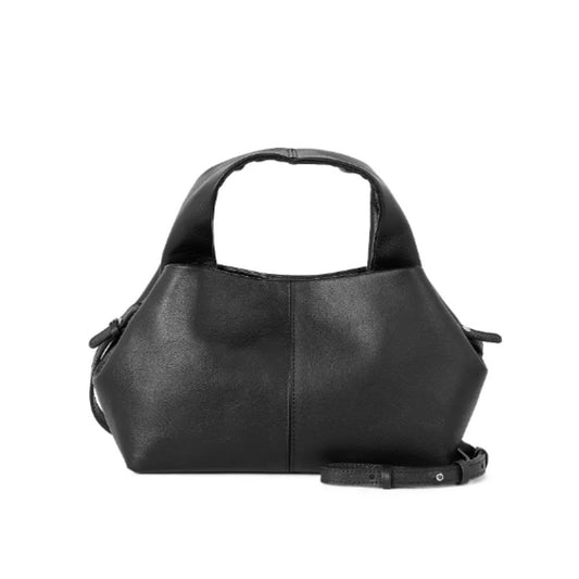 Second Female Black Zira Leather Bag