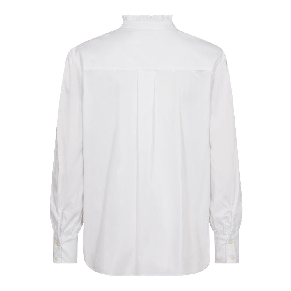 Co´Couture White Crisp Braid Shirt