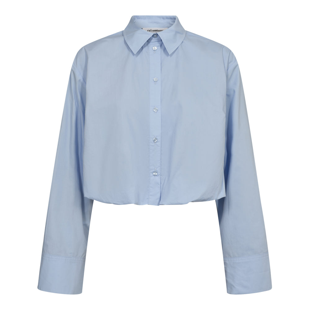 Co´Couture Pale Blue Dandy Ballon Shirt